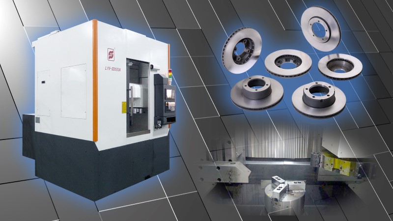 剎車盤立式車床